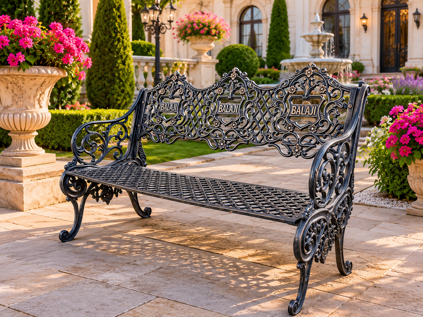 Victorian Outdoor Garden Bench